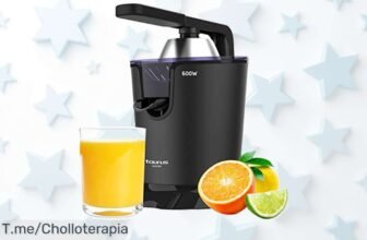 Exprime al máximo con el Taurus Amazing SQ601X motor profesional que saca todo el zumo sin líos ¡aprovecha este ofertón nunca visto a precio loco y corre que vuelan!