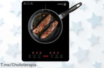 Fagor Lexie la placa de inducción más rápida y segura con 2000W a precio loca para cocinar fácil y rápido aprovecha este ofertón único antes que desaparezca