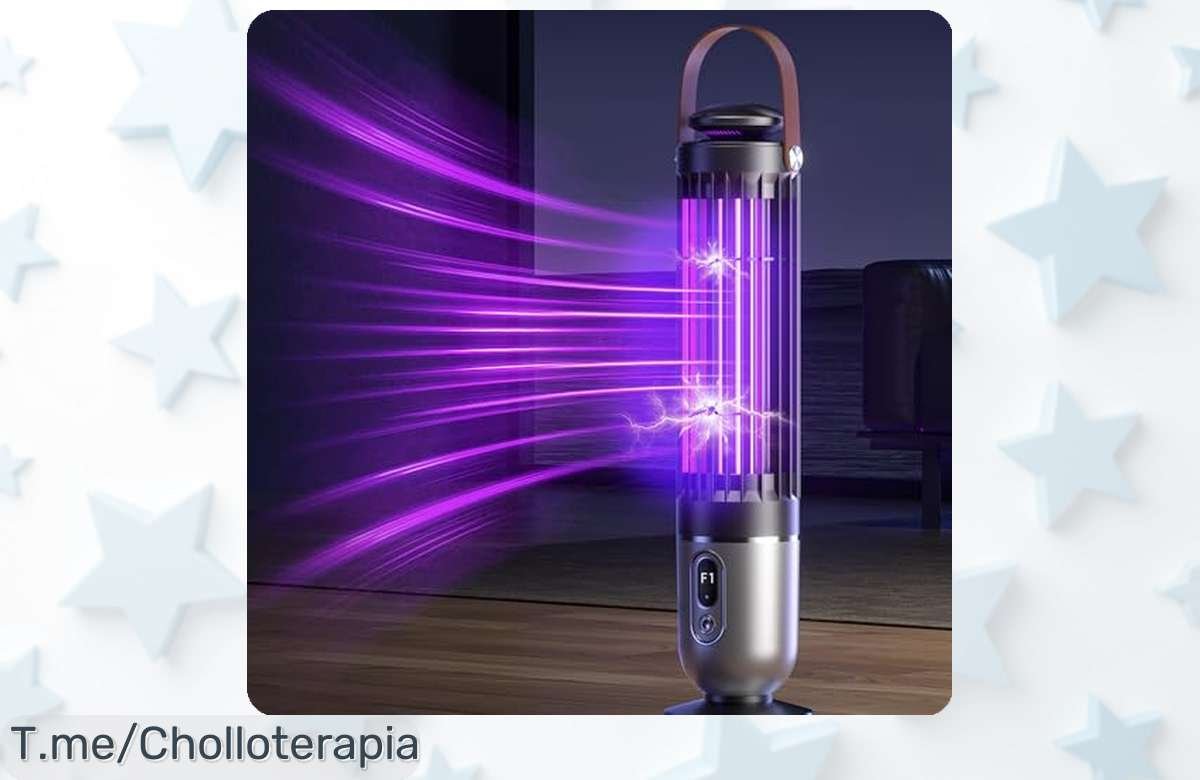 FanFuGuo mata mosquitos con luz UV y batería que dura 12 horas precio de ganga oferta nunca vista para dormir sin picaduras aprovecha este ofertón ya