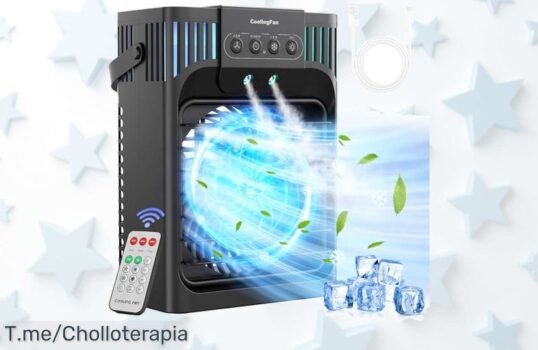 FethFire aire acondicionado portátil silencioso con mando y timer para enfriar rápido disfruta este super chollo con descuento brutal precio de ganga oferta limitada actúa ya