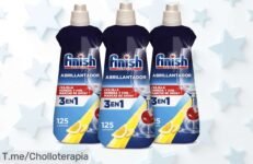 Finish abrillantador limón 3x500ml con descuento brutal deja tu vajilla brillante sin marcas y sequita nunca visto precio de ganga corre que vuelan