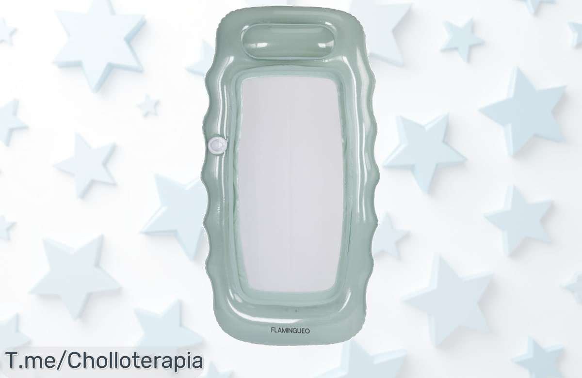 Flamea tu verano con la colchoneta hinchable perfecta a un precio loco y disfruta de cada chapuzón como rey. ¡Hazte con el super chollo antes que se acabe!