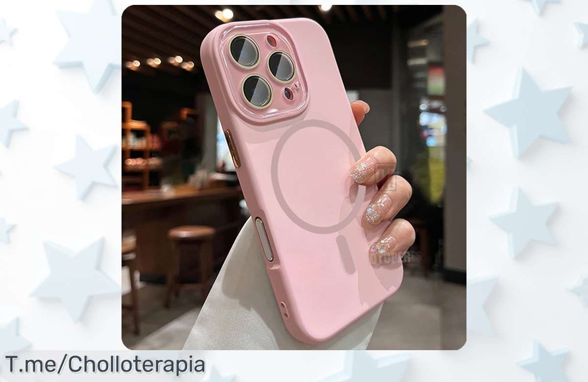 Funda silicona líquida para iPhone 16 a 11 Pro Max rosa con lente completa precio loco súper chollo antideslizante y golpes descuento brutal oferta nunca vista ¡compra ya!