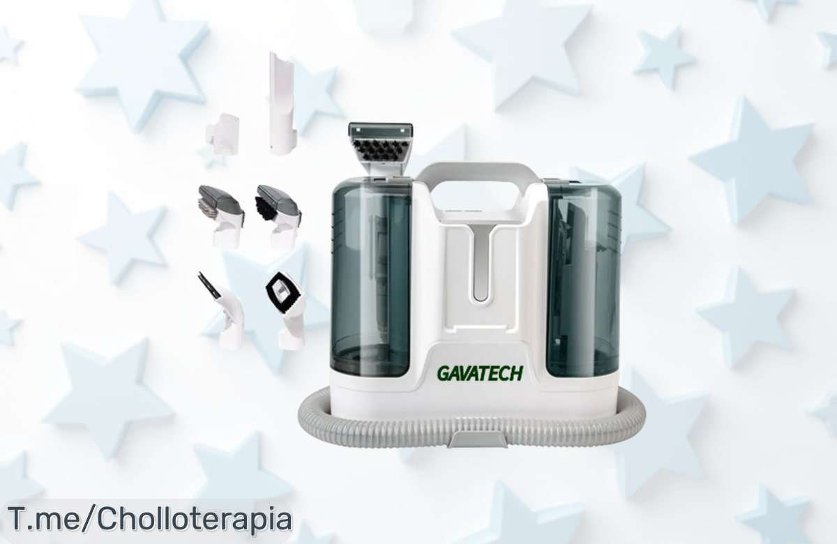 Gavatech aspirador de agua elimina manchas al instante con limpieza profunda aprovecha este ofertón de descuento brutal precio loco y actúa ya oferta limitada nunca vista