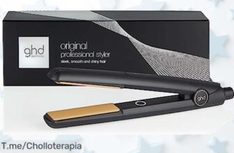 Ghd original Styler mejorada con placas de cerámica para un pelo súper liso sin daño precio loco y descuento brutal nunca visto aprovecha este ofertón ya antes que se agote