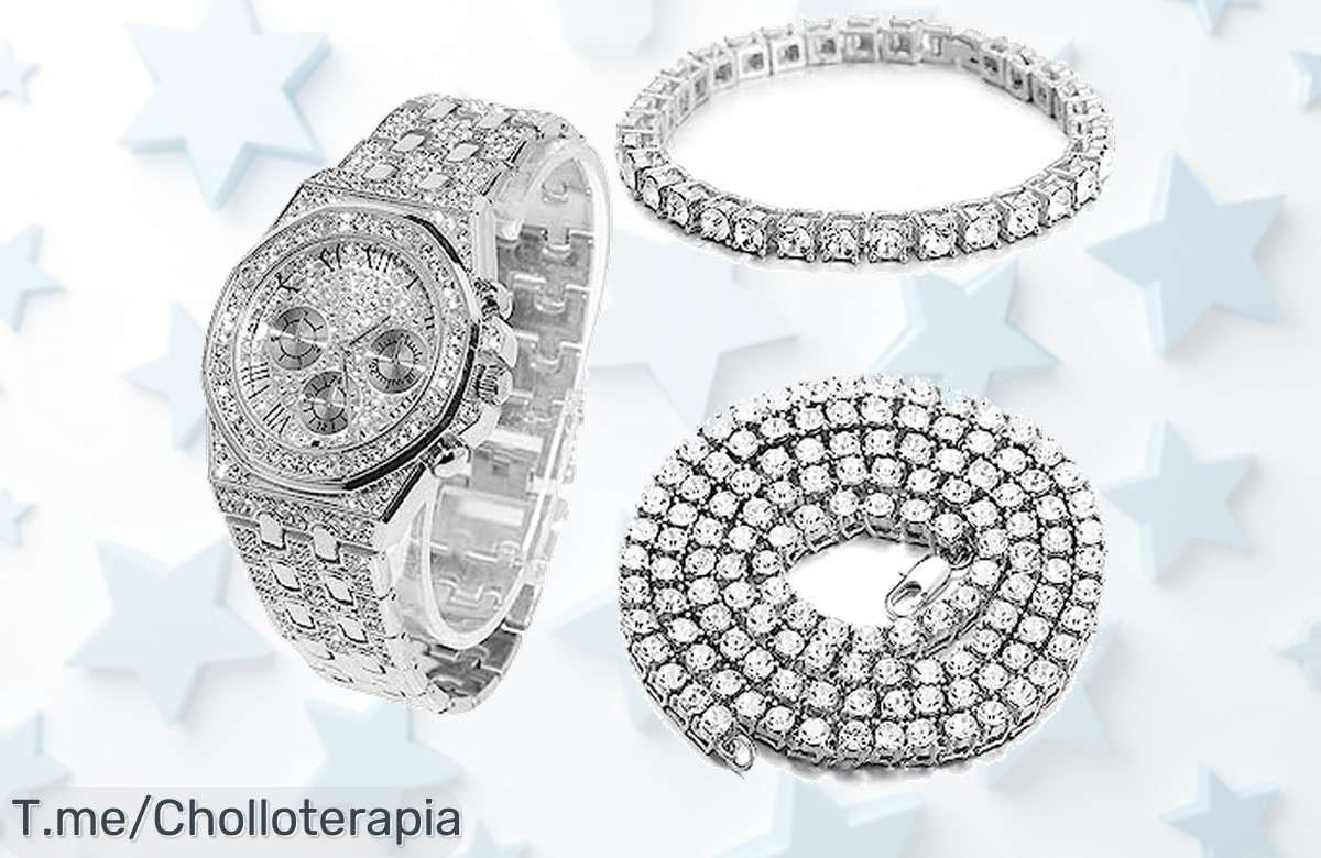 Halukakah joyas de oro blanco con diamantes pulsera y collar brillo eterno a precio loco super chollo solo hoy no pierdas este ofertón único