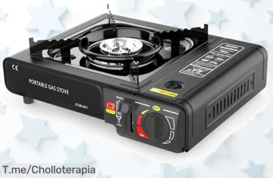 Horno portátil de gas potente con estufa ajustable super chollo para cocinar rápido afuera aprovecha el descuento brutal nunca visto solo por tiempo limitado actúa ya