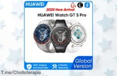 Huawei Watch GT 5 Pro cerámica y titanio con batería de 14 días a un precio loco nunca visto aprovecha este super chollo único que se acaba ¡compra ya!