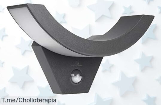 Ilumina tu hogar con la lámpara LED Maclean a un precio loco: 10W que brillan como 100W y sensor de movimiento ¡No te quedes sin esta oferta única, compra ya!