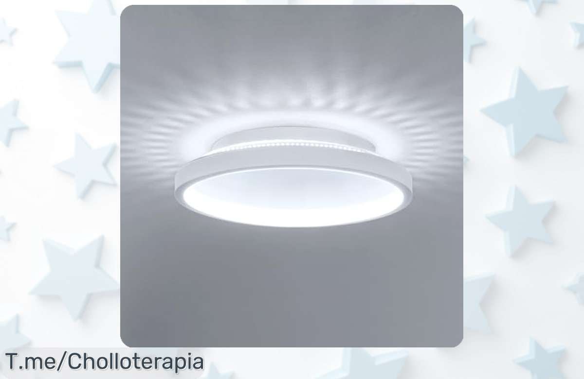 Ilumina tu hogar con un plafón led de luz blanca súper brillante de 6500k disfruta el descuentazo brutal nunca visto precio loco ¡compra ya antes que se acabe este super chollo!
