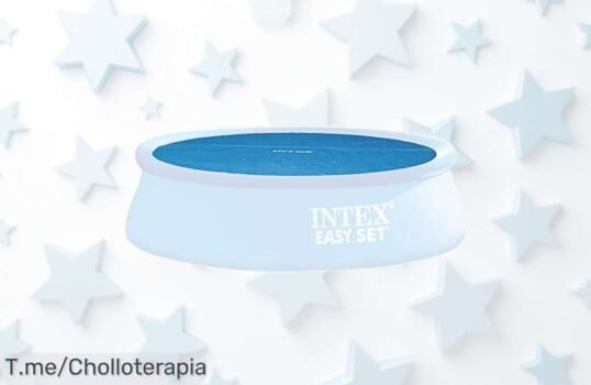 Intex cobertor piscina redonda 305 cm con descuento brutal para ahorrar agua y mantener calor no pierdas este ofertón precio loco por tiempo limitado ¡actúa ya!