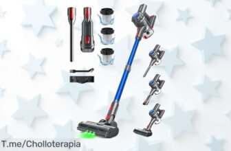 Ivormentico aspiradora sin cable con succión súper fuerte por 50 minutos el super chollo del año disfruta de un descuento brutal antes que se agote esta oferta nunca vista