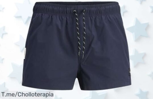 Jack & Jones Bora Bora azul marino con caída de precio brutal estilo juvenil calidad top y super chollo nunca visto corre antes que vuelen esta oferta limitada