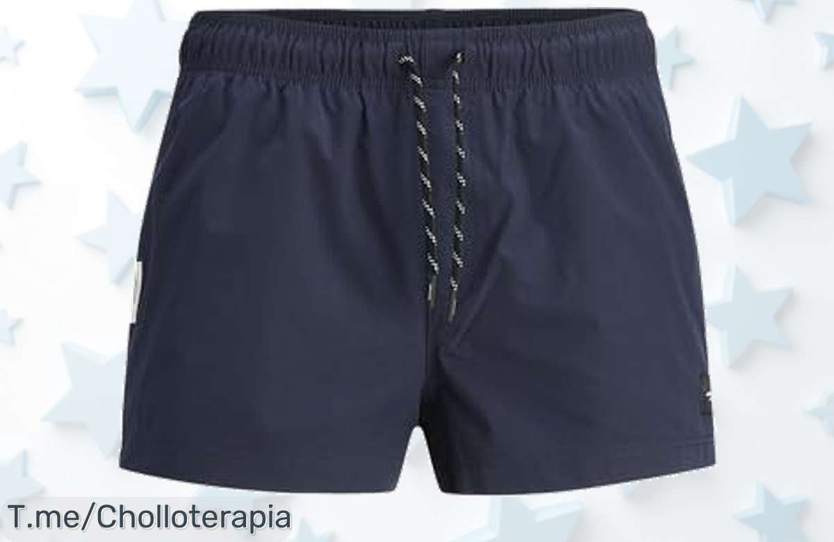 Jack & Jones Bora Bora azul marino con caída de precio brutal estilo juvenil calidad top y super chollo nunca visto corre antes que vuelen esta oferta limitada