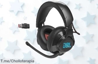 Jbl Quantum 610 inalámbricos con sonido 360 ultra claro y micrófono que elimina ruido en un ofertón de descuento brutal y precio loco único corre antes de que se agoten