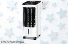 Jocca climatizador con mando e ionizador aire fresco potente tres velocidades temporizador precio loco super chollo descuento brutal oferta limitada compra ya este ofertón nunca visto