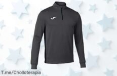 Joma Winner II sudadera para hombre súper calentita con cremallera práctica y ajuste perfecto precio loco y descuento brutal oferta nunca vista ¡cómprala ya antes que se agote!