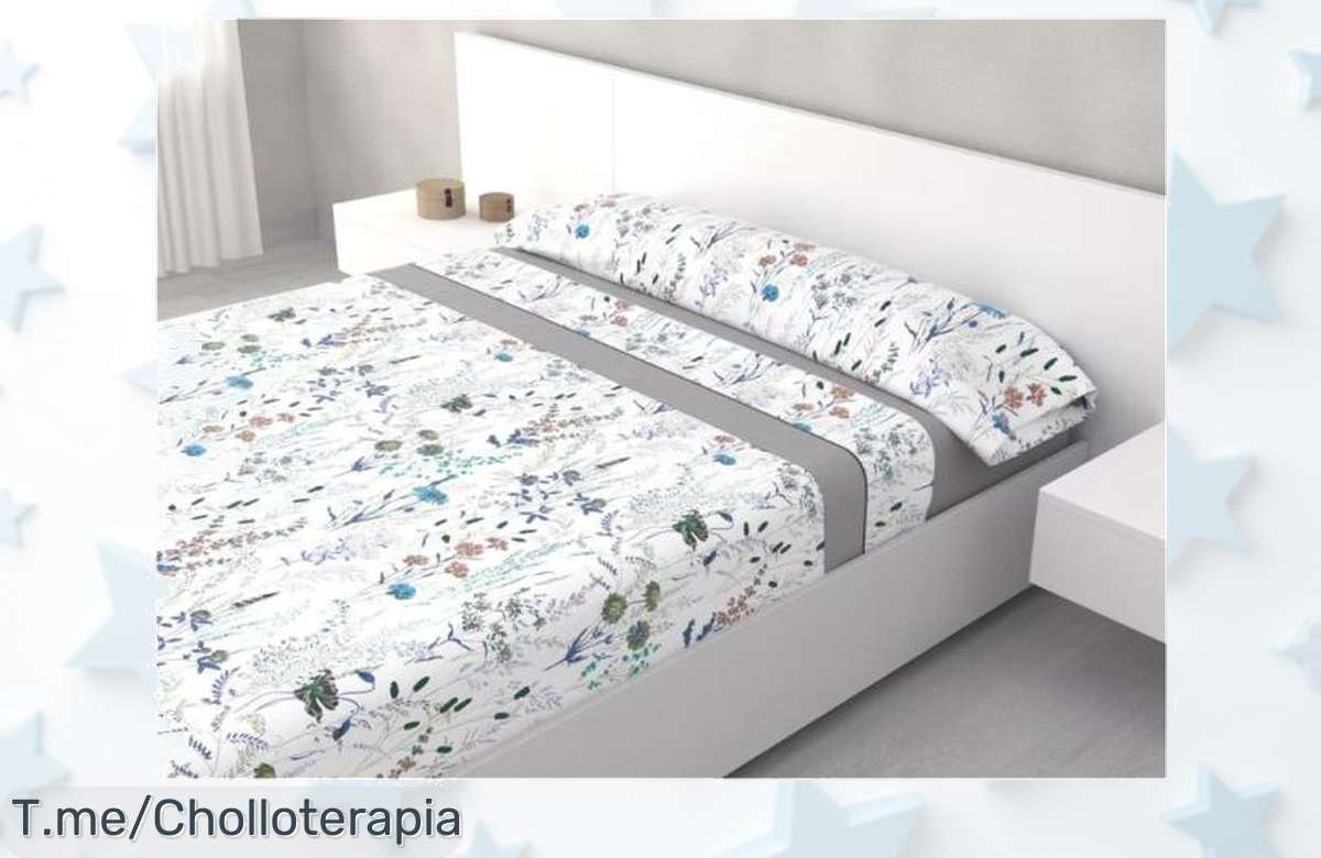 Juego de sábana microfibra verano unisex súper suave y anti-bolitas a precio loco con encimera, bajera y funda aprovecha este ofertón nunca visto corre que vuelan