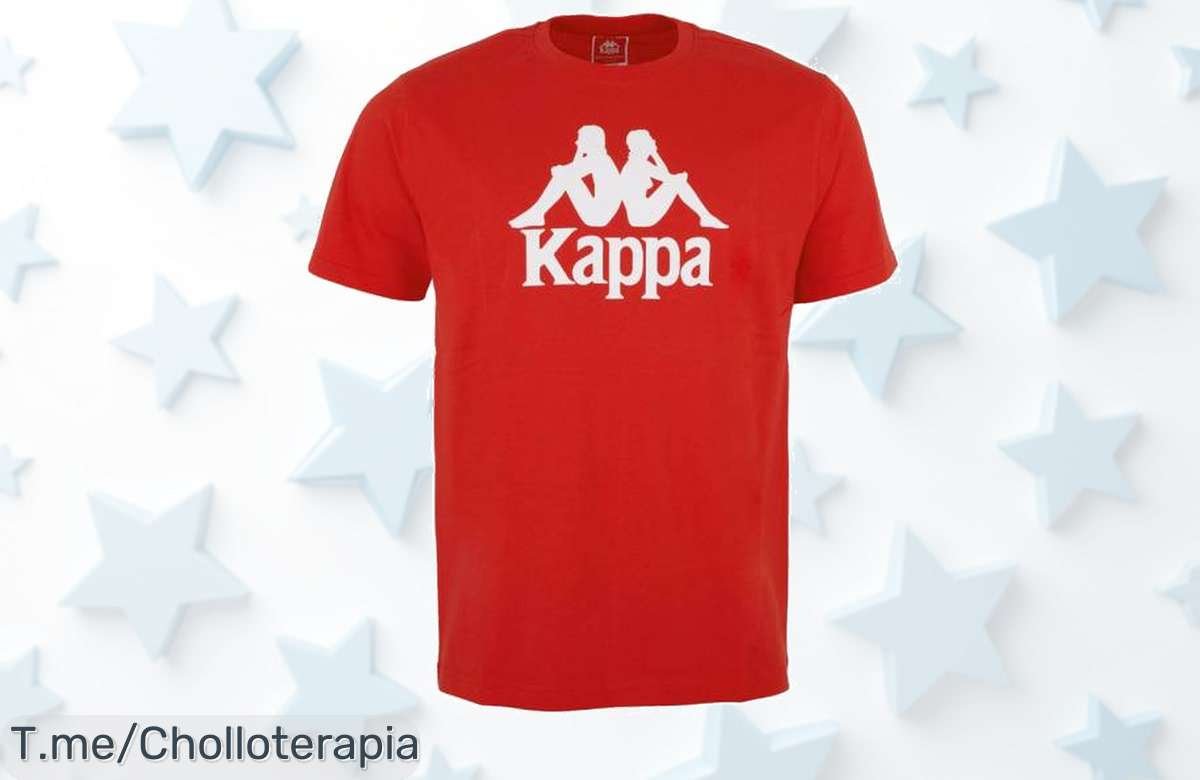 Kappa Caspar niño camiseta con caída de precio nunca vista diseño único para destacar en el cole super chollo con descuento brutal oferta limitada corre ya