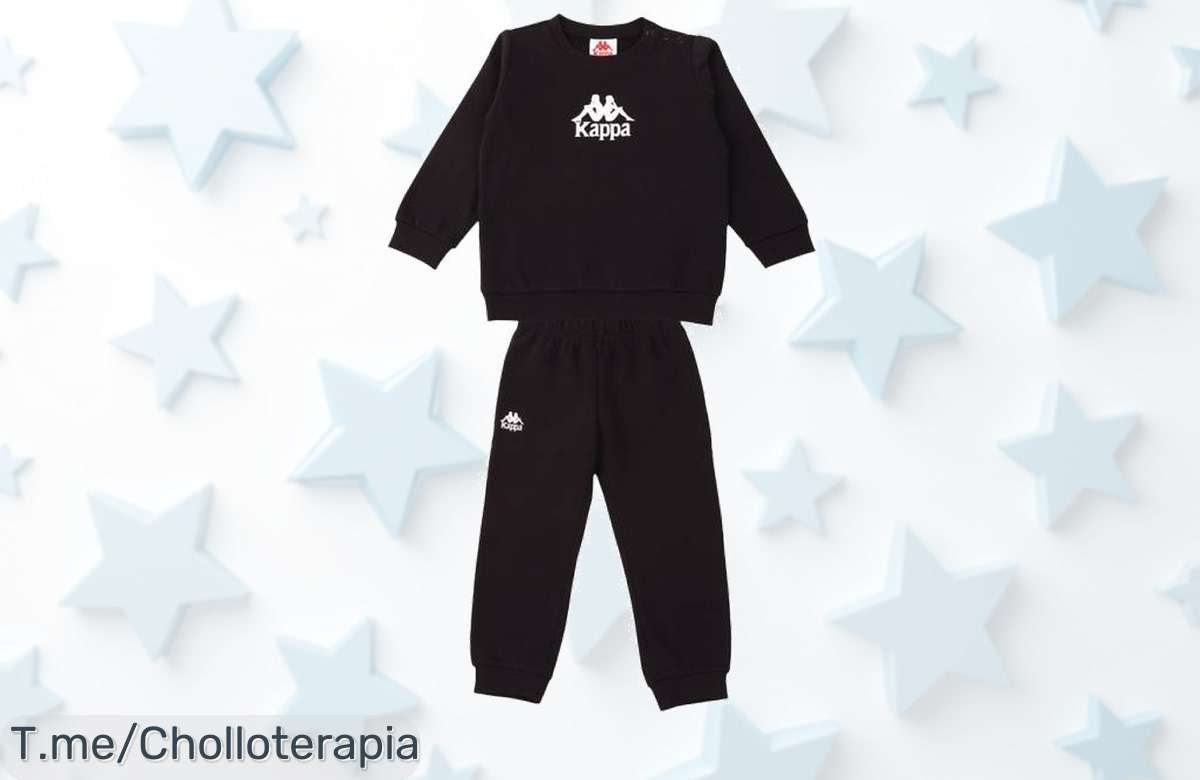 Kappa bebé jogger chándal con caída de precio nunca vista disfruta este super chollo para que tu peque luzca genial y tú ahorres a lo grande aprovecha ya el ofertón