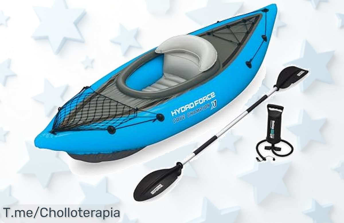 Kayak Bestway Cove Champion X1 en precio loco la oportunidad perfecta para disfrutar sin líos con calidad única aprovecha este súper chollo antes de que desaparezca