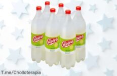 La Casera limón pack 6 litros con cero azúcares un refrescante ofertón con descuento brutal que no volverás a ver corre y aprovecha este precio loco ya