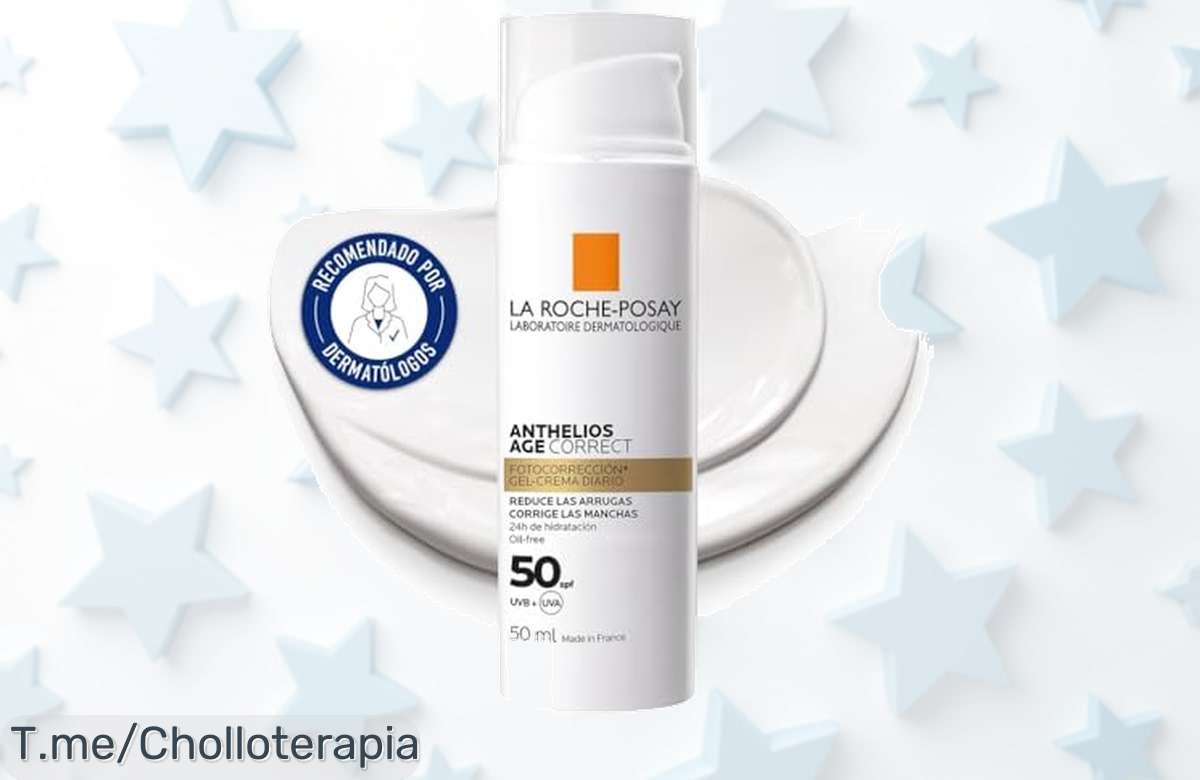 La Roche Posay GelCrema SPF50 con CelloxB3 Tech a precio loco protege y rejuvenece tu piel hidratándola al máximo ¡aprovecha este ofertón único antes que desaparezca!
