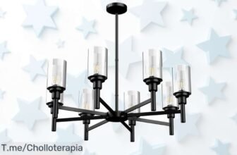 Lámpara techo led industrial con altura ajustable que ilumina 50m² a un precio loco y descuento brutal para transformar tu hogar ¡Oferta nunca vista, compra ya!
