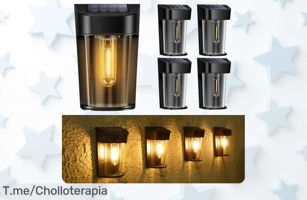 Lámparas solares para jardín con luz cálida y ahorro de energía un ofertón con descuento brutal y precio loco que no puedes dejar pasar compra ya antes que desaparezca