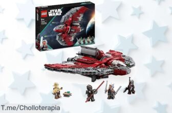 Lanzadera Jedi T6 de Ahsoka Tano con cañones reales y 4 minifiguras a precio loco disfruta del super chollo nunca visto aprovecha este descuento brutal ¡compra ya que vuela!