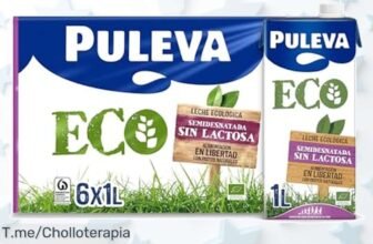 Leche ecológica Puleva ECO sin lactosa 1L caja de 6 litros a precio loco disfruta calidad y sabor único con descuento brutal no pierdas este ofertón limitado compra ya