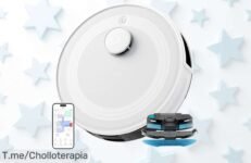 Lefant robot aspirador con súper succión de 5500Pa limpieza impecable y navegación inteligente precio loco solo hoy aprovecha este super chollo antes que se agoten