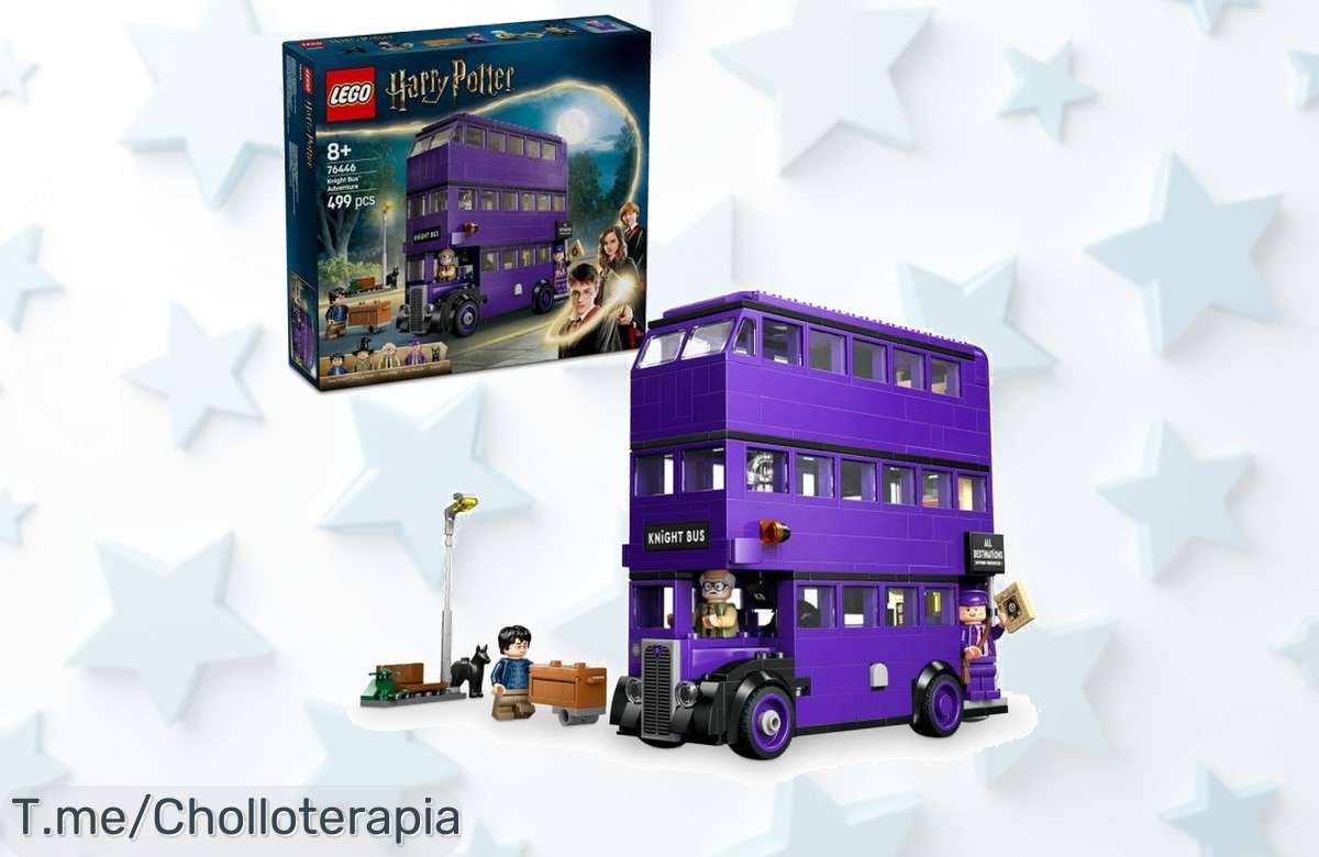 Lego 76446 Harry Potter autobús noctámbulo con piezas únicas y diseño original un super chollo nunca visto aprovecha el descuento brutal precio loco limitado actúa ya