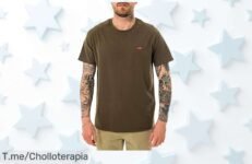 Levi's Ss original housemark en olive night con descuento brutal para tu estilo fresco y auténtico este verano aprovecha este super chollo nunca visto oferta limitada actúa ya