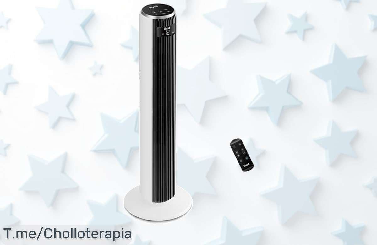 Levoit ventilador súper silencioso con mando y aire potente hasta 7m refresca sin ruido precio loco super chollo descuento brutal oferta limitada corre que vuelan