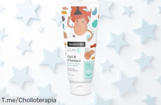 Limpia las preocupaciones de tu pequeño con el gelchampú Suavinex, un super chollo que cuida su piel sensible ¡aprovecha este ofertón antes de que se agoten!
