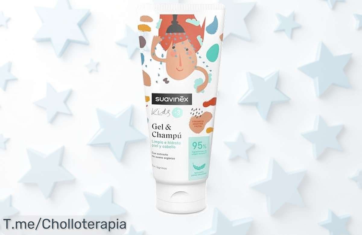 Limpia las preocupaciones de tu pequeño con el gelchampú Suavinex, un super chollo que cuida su piel sensible ¡aprovecha este ofertón antes de que se agoten!