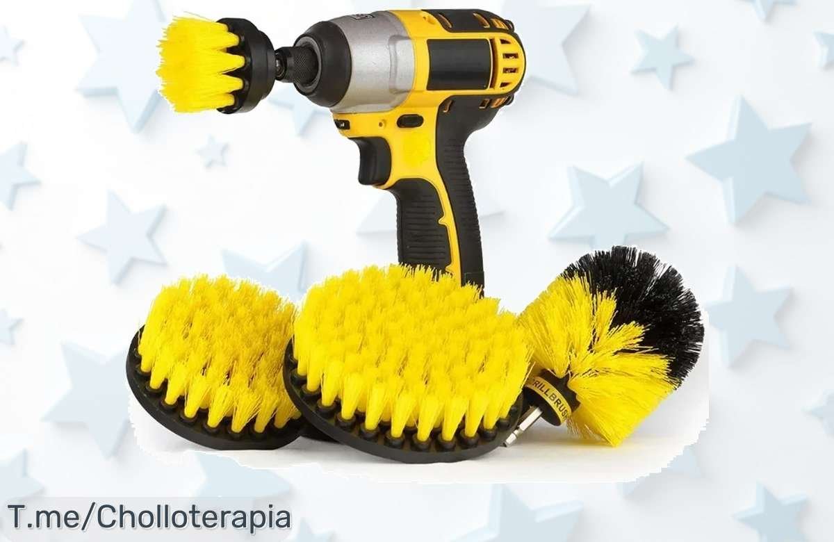 Limpieza Turbo para tu Hogar: Cepillo Eléctrico a Precio Locazo, Ideal Para Todo y Con Descuento Brutal. ¡Aprovecha Antes de Que se Agote Esta Oferta Única!