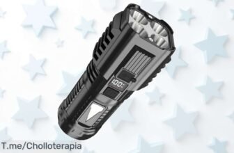 Linterna LED potente y resistente con recarga USB a precio loco nunca visto perfectísima para emergencias aprovecha este ofertón de unidades limitadas compra ya