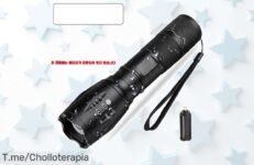 Linterna led plegable de alta potencia con 5 modos súper resistente y impermeable aprovecha este descuentazo limita a un precio loco que no volverás a ver compra ya