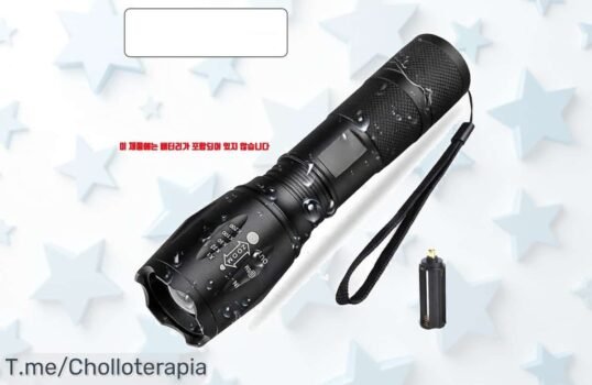 Linterna led plegable de alta potencia con 5 modos súper resistente y impermeable aprovecha este descuentazo limita a un precio loco que no volverás a ver compra ya