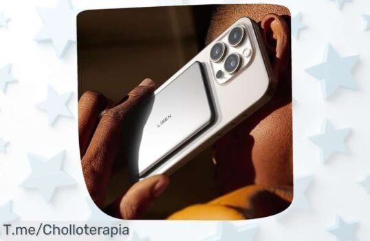 Lisen Magsafe Powerbank mini con carga ultra rápida 5000mAh es un ofertón de precio loco que convierte tu batería en super potencia corre ya antes que se acabe este descuento brutal nunca visto