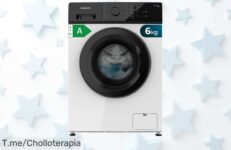 Lleva a casa la Cecotec Lavadora 6Kg con Motor Inverter Plus y sus 16 programas especiales a un precio loco, ¡no dejes pasar este ofertón limitado!