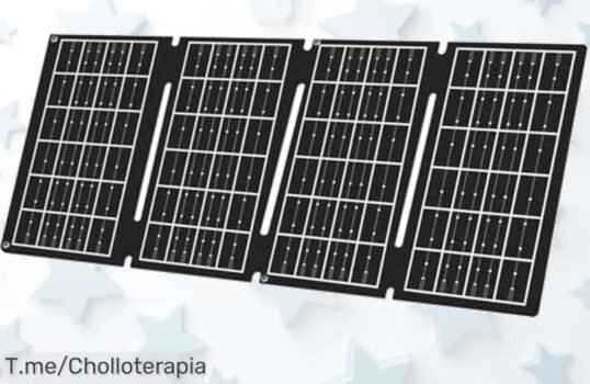 Logilink panel solar plegable con carga rápida del veintiuno por ciento resistente al agua y doble USB oferta nunca vista precio de ganga MUY limitado ¡aprovecha ya este ofertón!