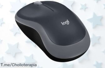 Logitech M185 ratón inalámbrico con batería para un año disfruta de tu comodidad y velocidad en oferta nunca vista precio loco corre porque es un super chollo limitado