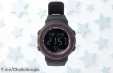 Luce el Reloj Negro-Rojo Leandro Lido a un Precio Loco y Marca la Diferencia en Tu Estilo, ¡Esta Oferta Nunca Vista es Solo por Tiempo Limitado! ¡Aprovecha Ya!