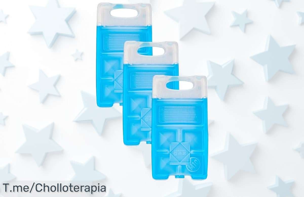 Mantén tus comidas frescas con Freez’pack M10, el super chollo de 3 acumuladores reutilizables a un precio loco. ¡Compra ya antes de que se agoten y disfruta sin preocupaciones!