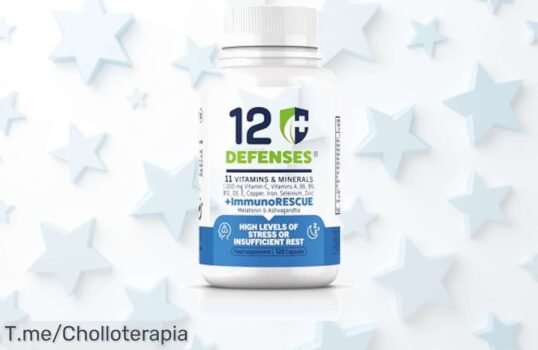 Melatonina y vitaminas 12 en 1 para dormir mejor y combatir el estrés con súper chollo nunca visto llama ya oferta limitada antes que acabe