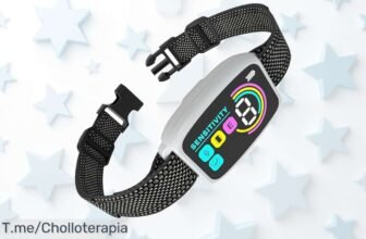 Meloive collar antiladridos automático detecta solo a tu perro con carga rápida y duración extra por un super chollo nunca visto controla ladridos ya antes que se acaben