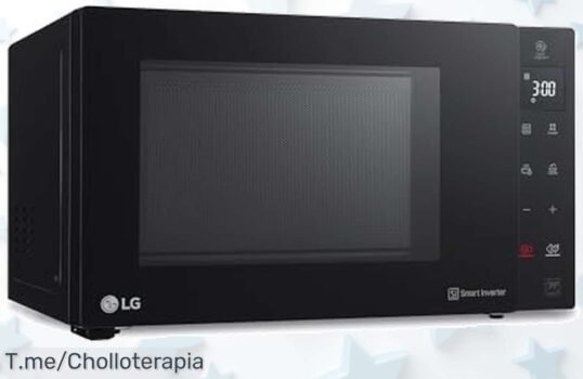 Microondas LG con grill y Smart Inverter a precio loco nunca visto cocina rápido y sabroso aprovecha este ofertón de descuento brutal antes que se agote compra ya
